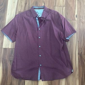 Slim fit Short sleeve button up